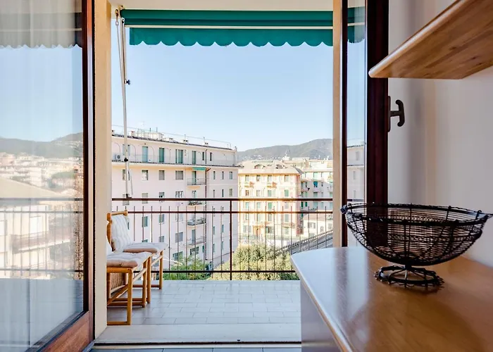 Joivy Cosy Flat With Terrace Near Castle Rapallo